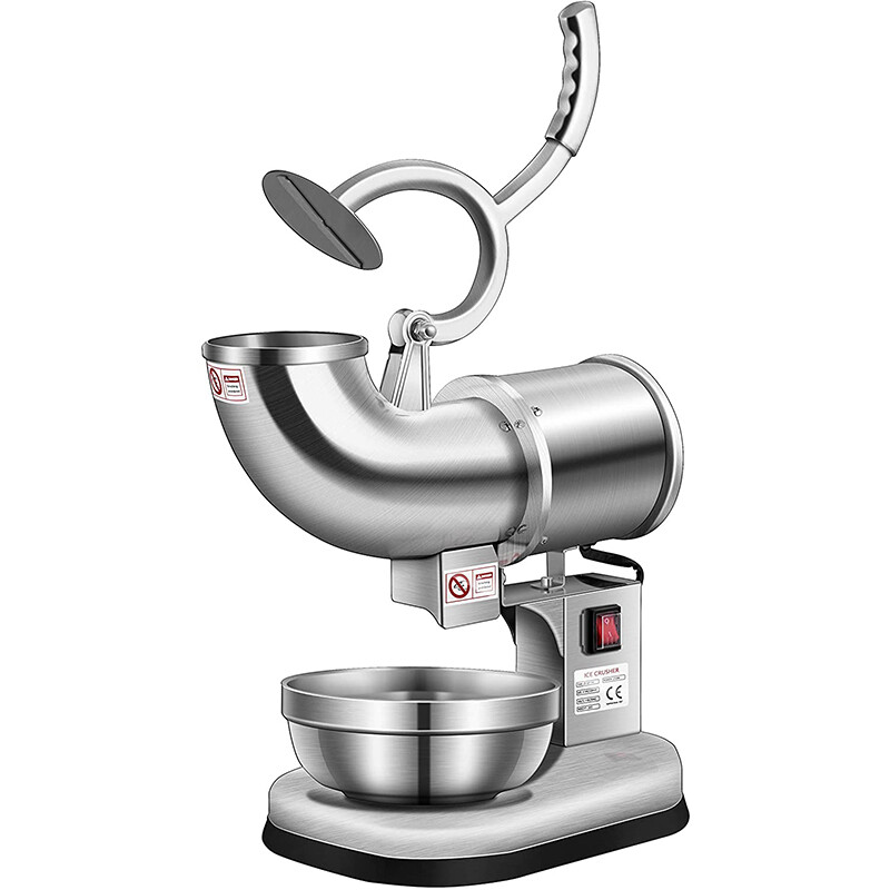 Ice Shaver Machine Snow Cone Maker Shaved Icee 440 Lbs Electric Crusher Shaving