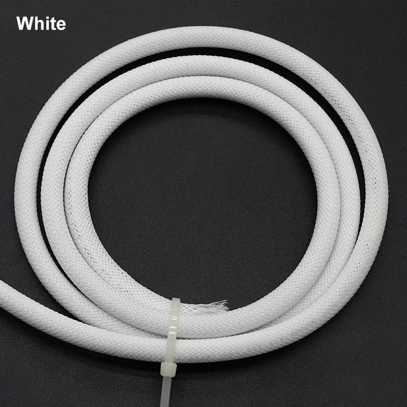 PET Expandable Insulated Braided Sleeving Wire Cable Sleeve Protect ALL SIZE LOT