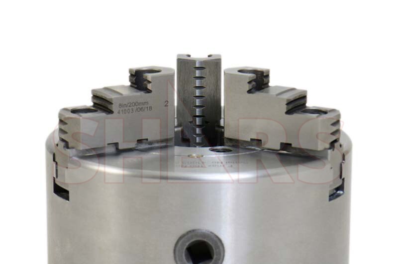 Shars CS83-D6 8″ 3 Jaw D1-6 Cast Steel Self Centering Scroll Lathe Chuck NEW R[