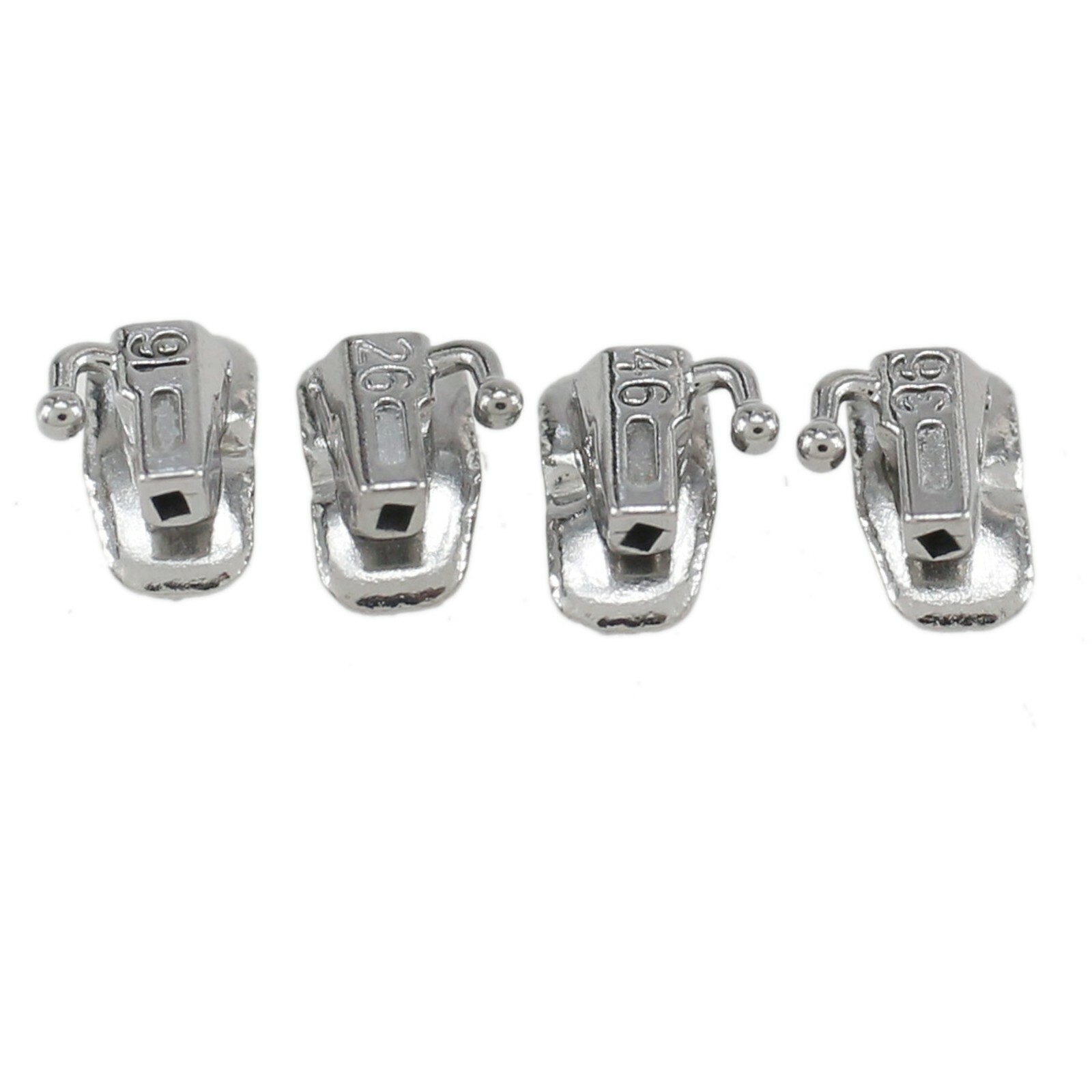 80PCS Dental Orthodontic Buccal Tube 1st Molar MBT 022 Bondable Non-conv Single