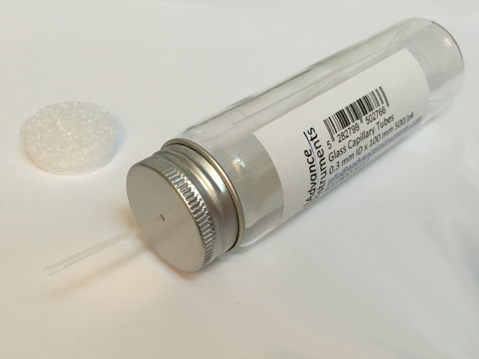 Capillary Tubes Glass 0.3mm x 100mm 500 or 1500/pk Micro Pipettes TLC Spotting