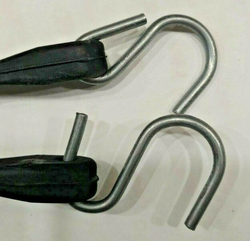 50 Box Of 31″ Natural Rubber Tarp Tie Down Straps Trailer Bungee S Crimped Hook