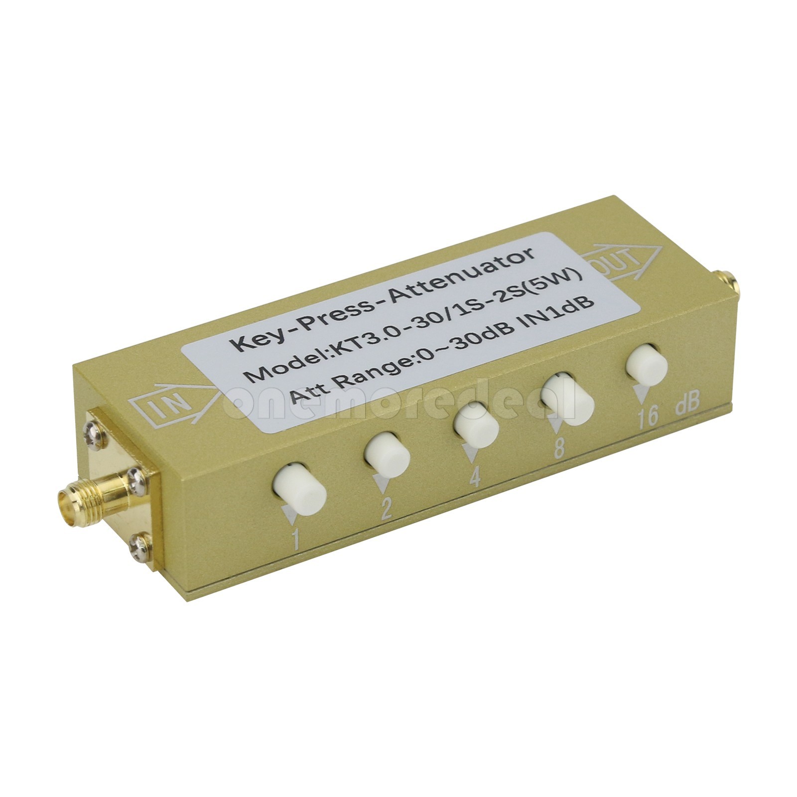 0-3GHz RF 0-90dB Adjustable Attenuator High Quality Digital Step RF Attenuator