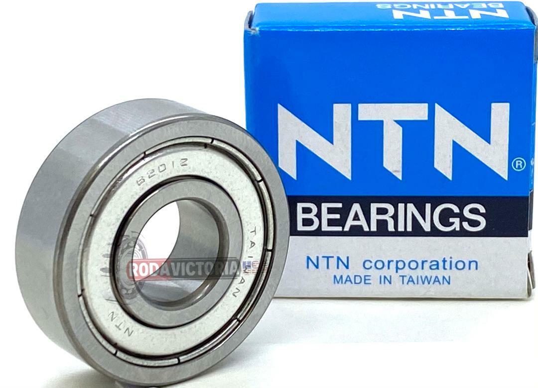 NTN 6201 ZZ C3 5K DEEP GROOVE BALL BEARING, METAL SHIELDED 12x32x10mm