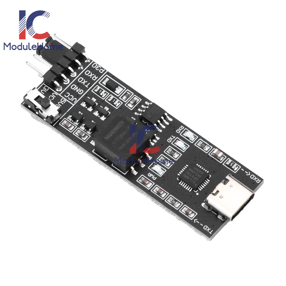 USB to TTL UART Module Serial Converter CP2102 CH340C Module VCC 3.3V or 5V