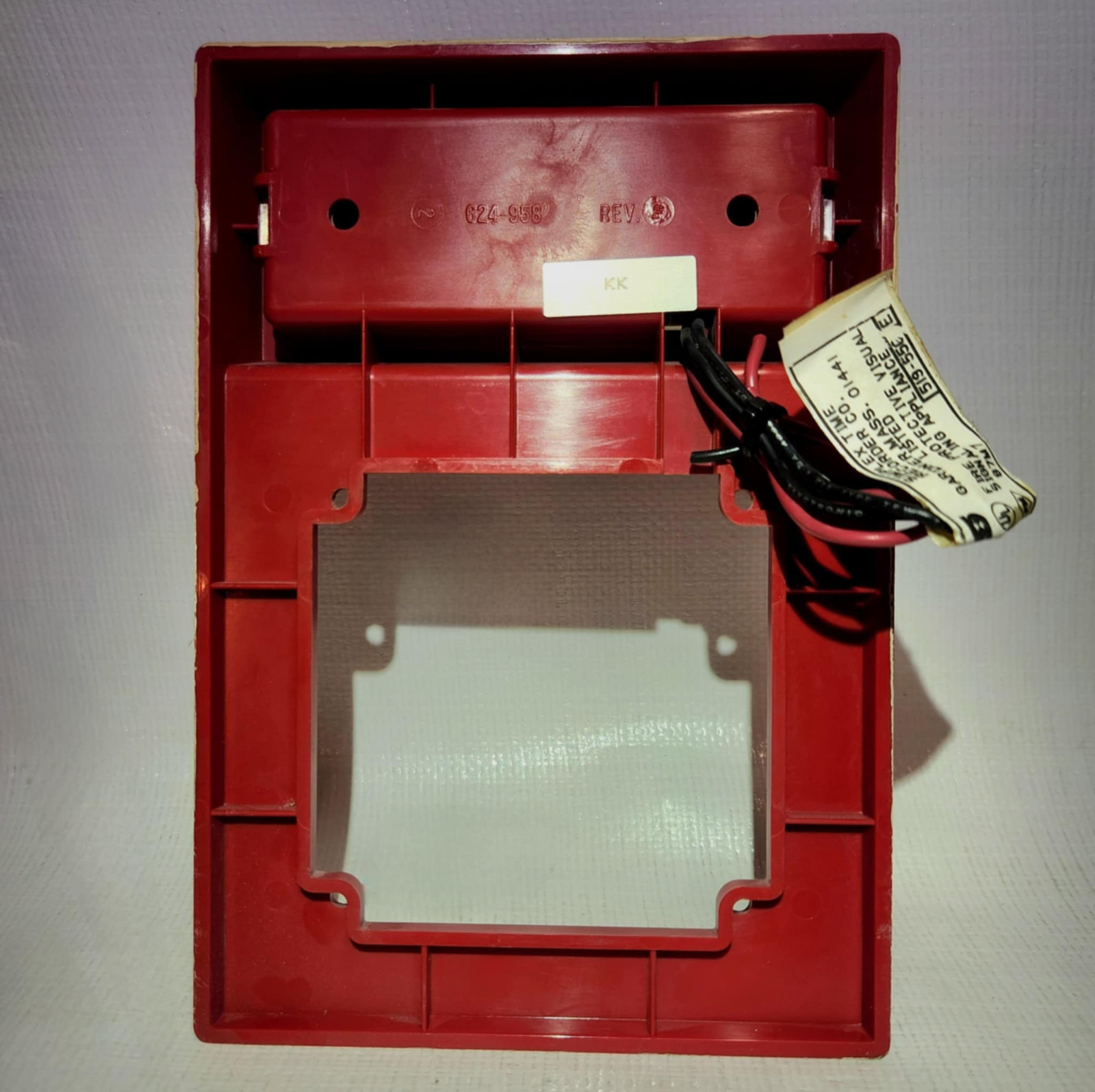 Simplex 2901‑9806 Vibratone Horn, 4903‑9101 Strobe Plate, Fire Alarm Horn Strobe