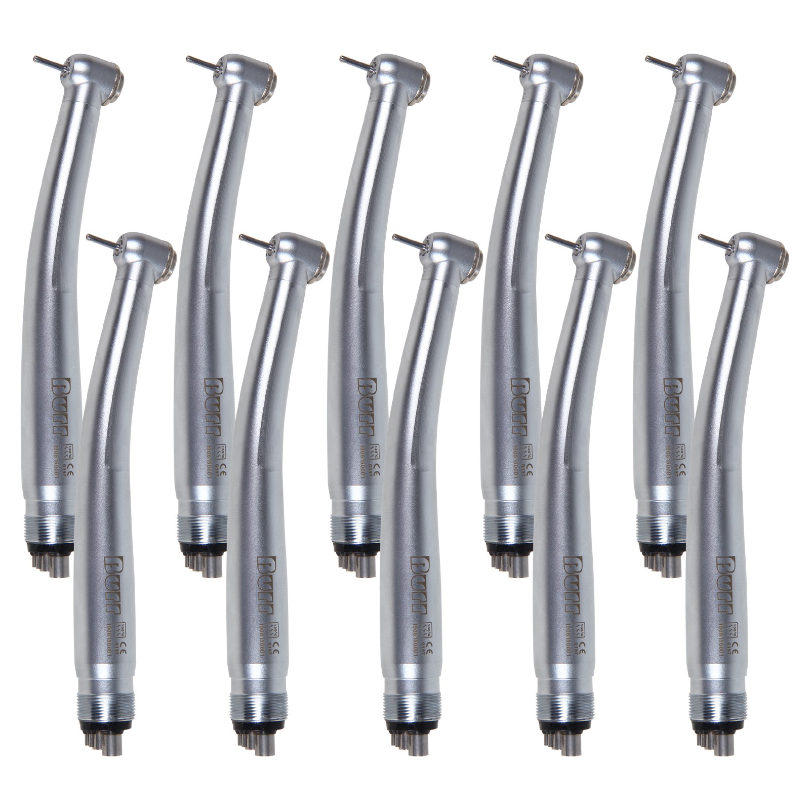 10X High Speed Handpiece 4 Holes Turbine 3-Spray U3BM Turbina Dental