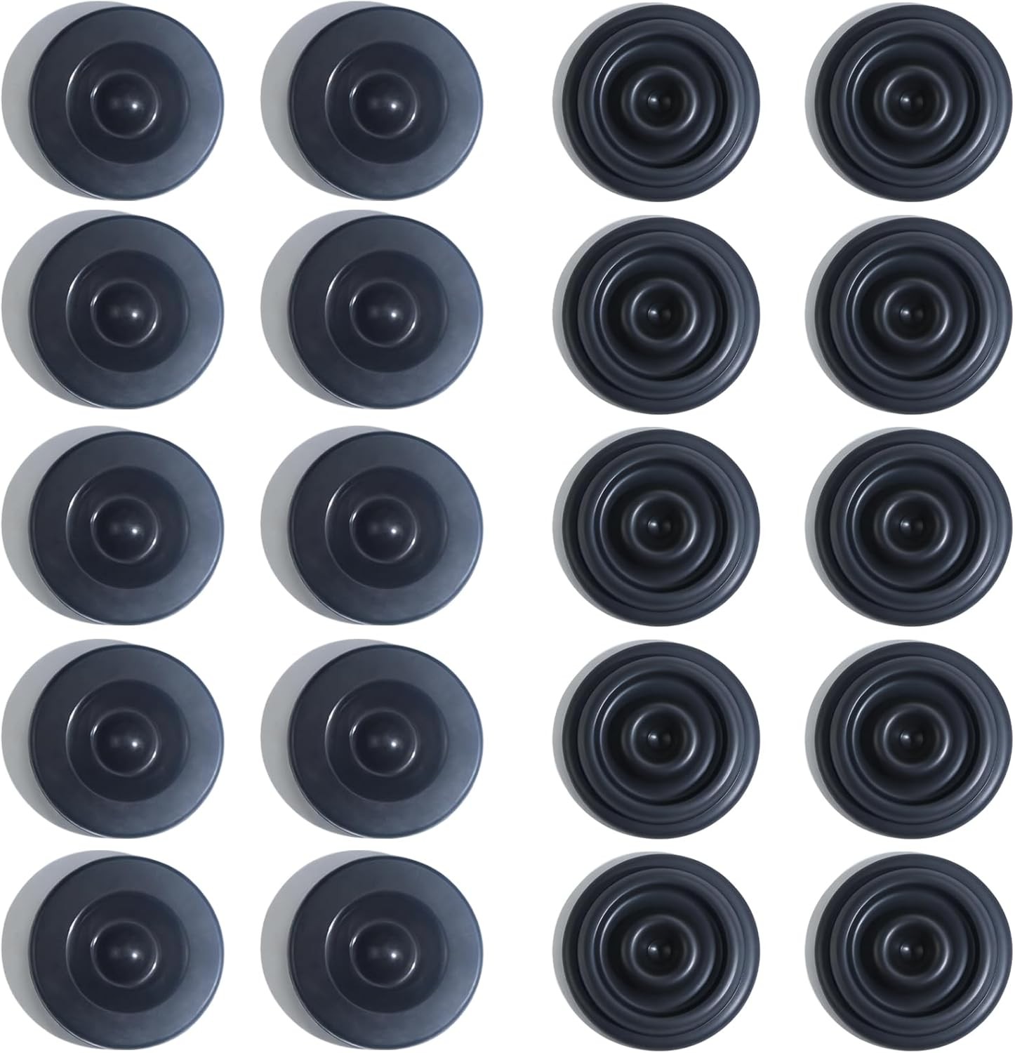 20pcs Trailer Hub Grease Dust Cap Rubber Plugs, Trailer Axle Bearing Dust Cap Cu