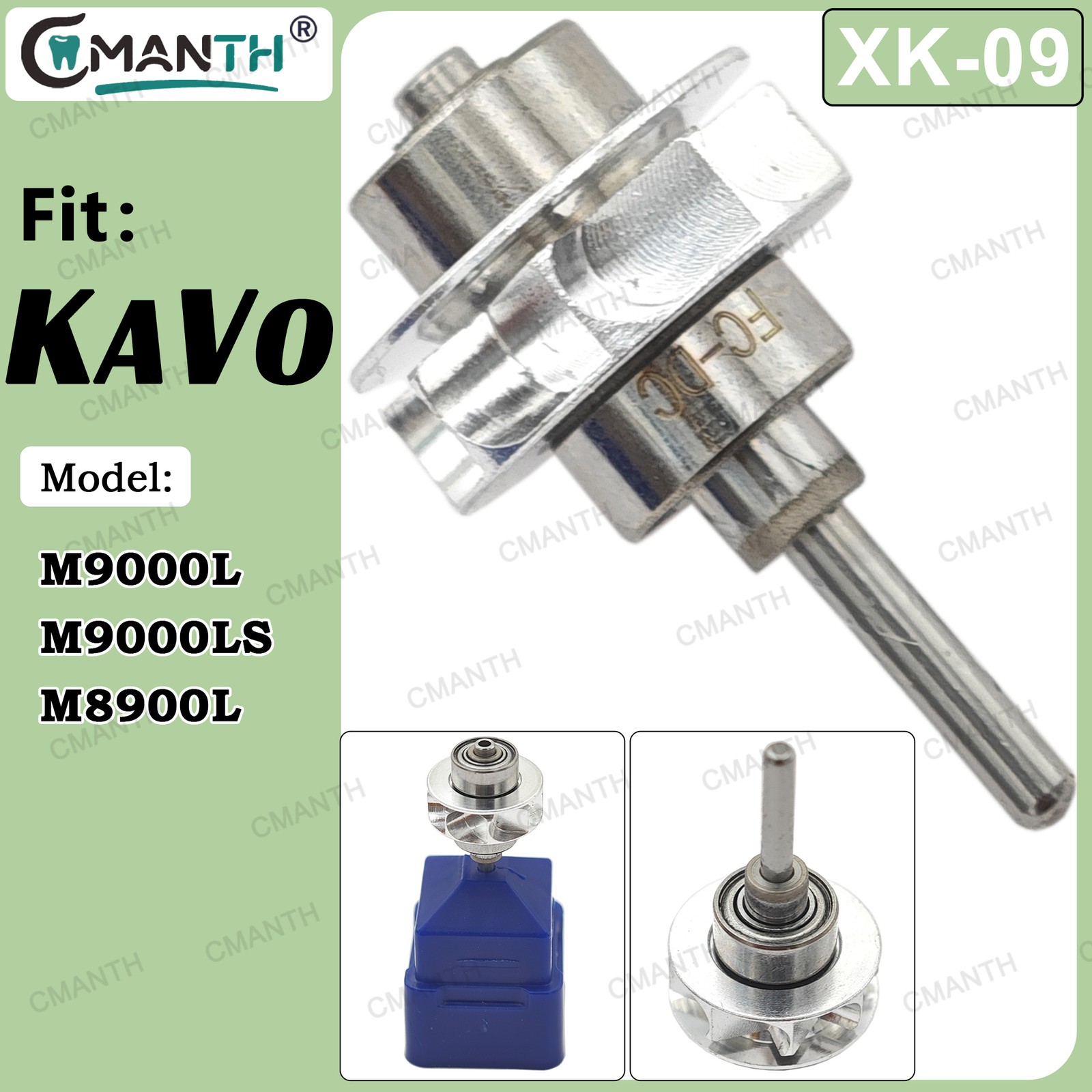 Dental Turbine Cartridge Replacement Air Rotor Fit For KAVO High Speed Handpiece