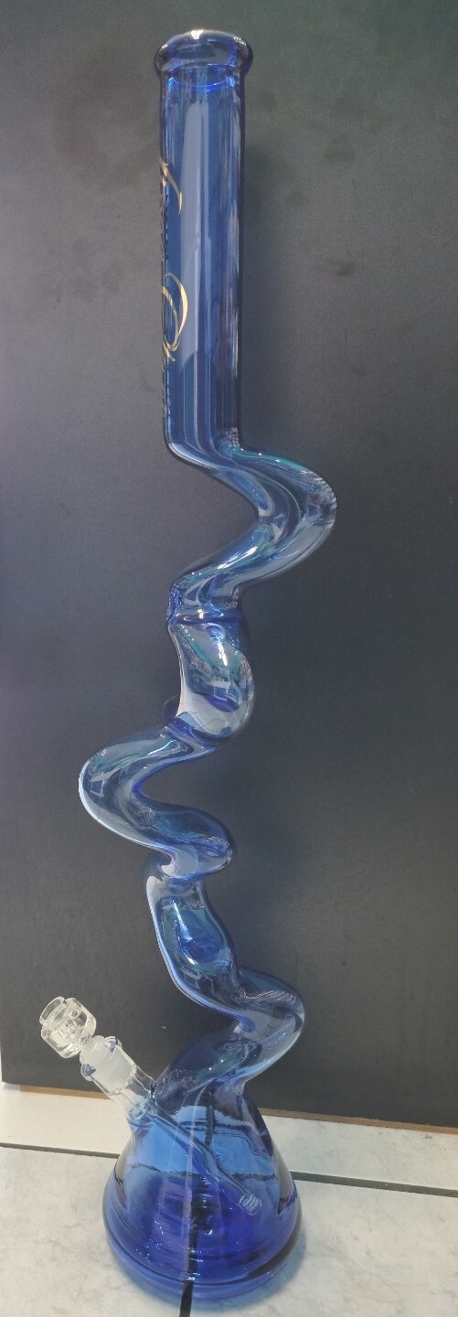 33 Inches Tall Hand Made Beaker Bong THICK Glass Water Pipe HOOKAH *USA*