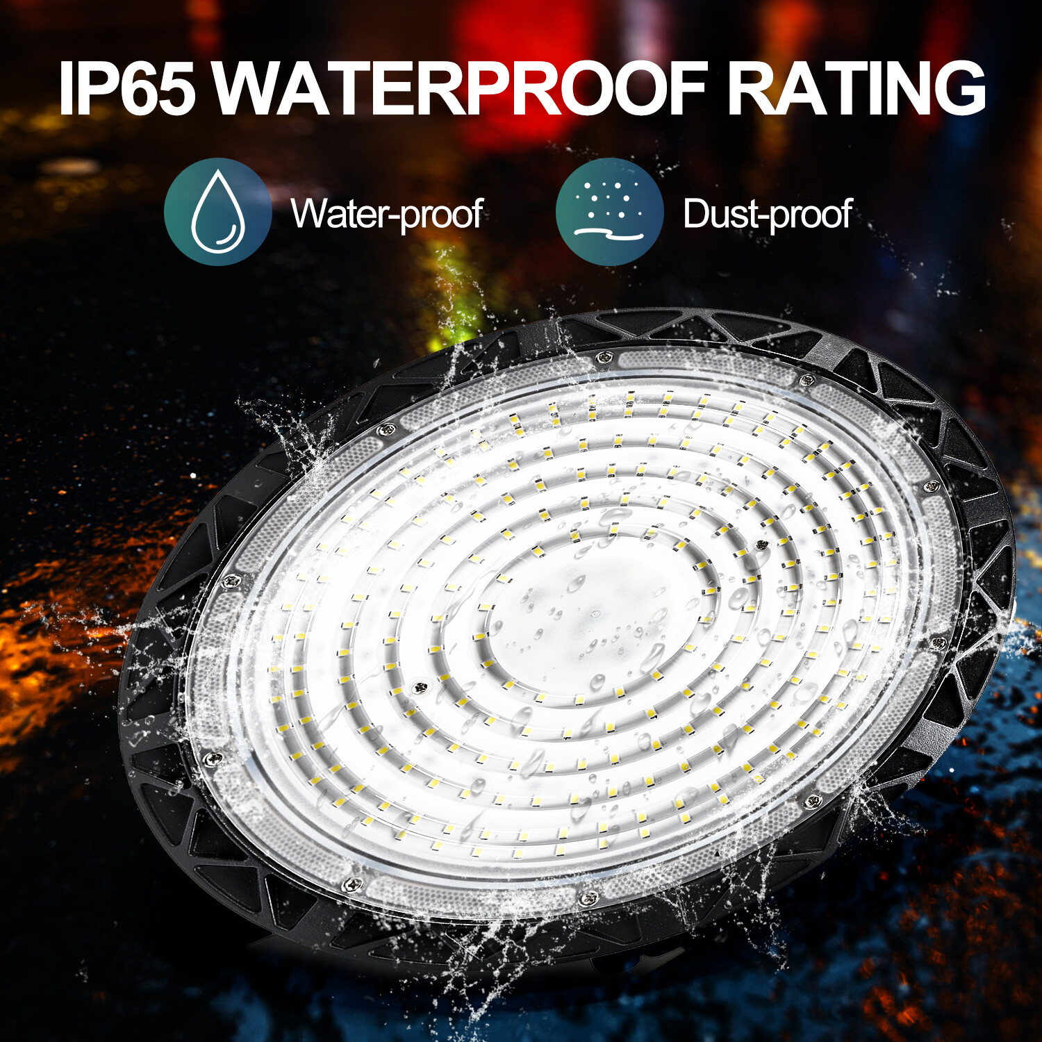 20x 100W UFO Led High Bay Light Industrial Commercial Factory Warehouse 90-277V