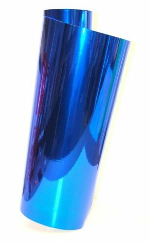 Royal Blue Chrome Mirror Sign Plotter Cutter Vinyl Roll