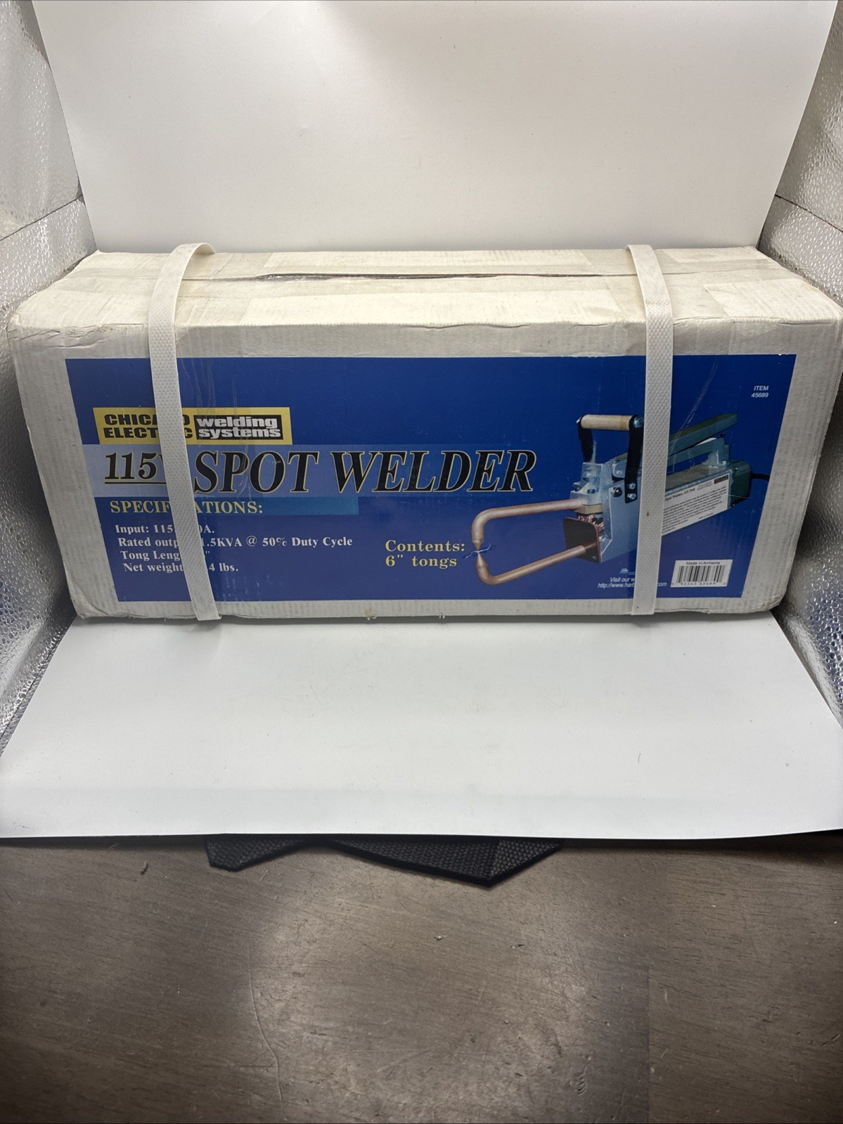 Chicago Electric Spot Welder MODEL 45689 115V Brand New