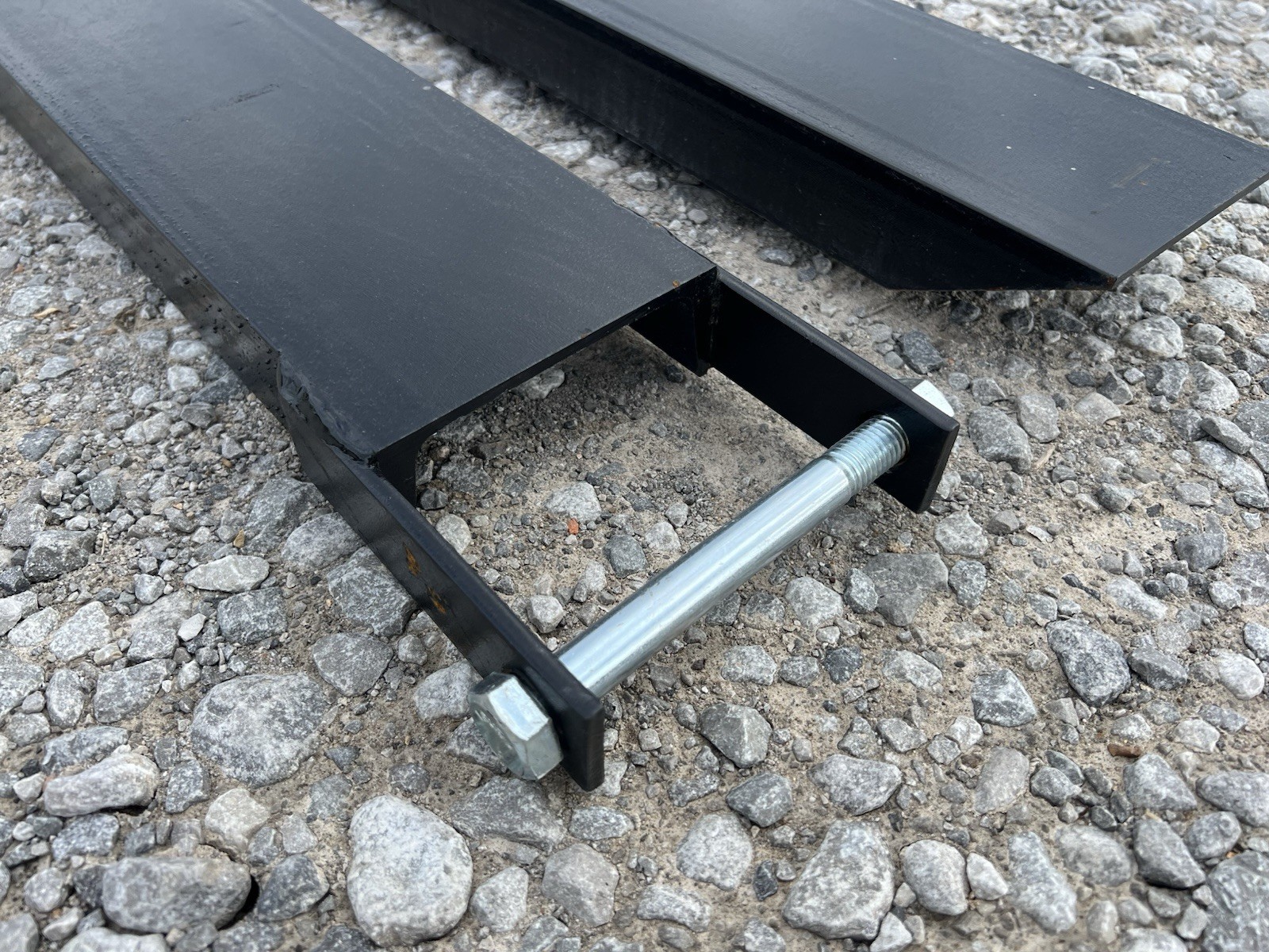 Pallet Fork Extensions 84″ Long Fits 4″ Wide Pallet Fork Blades Made In USA