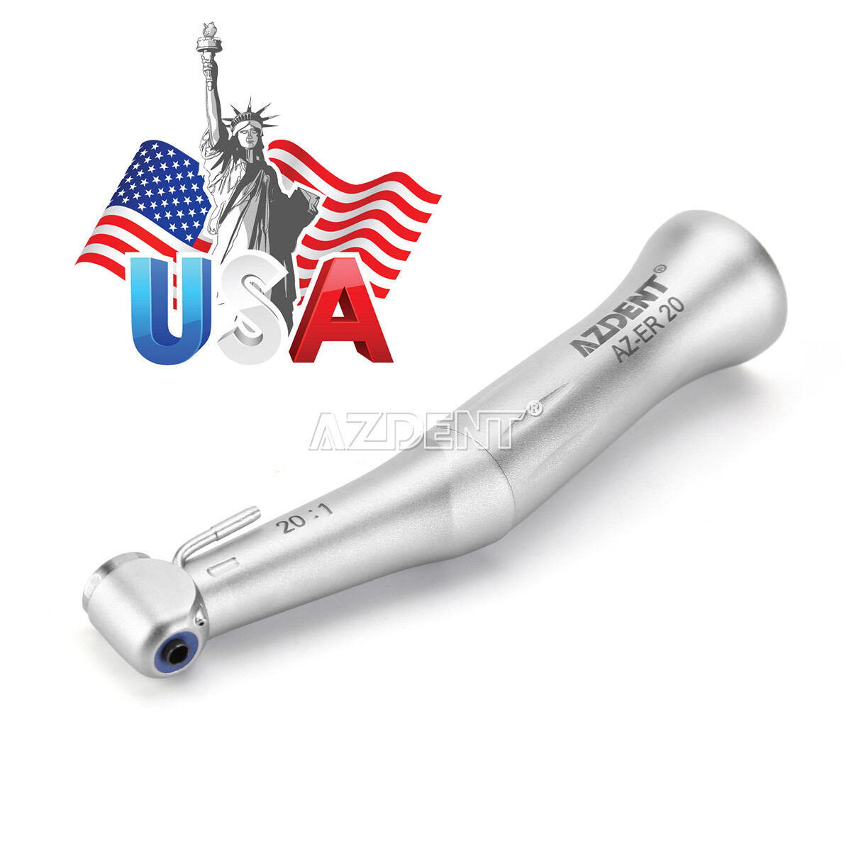 AZDENT Dental Implant 20:1 SurgicalContra Angle Handpiece AZ-ER 20 Reduction