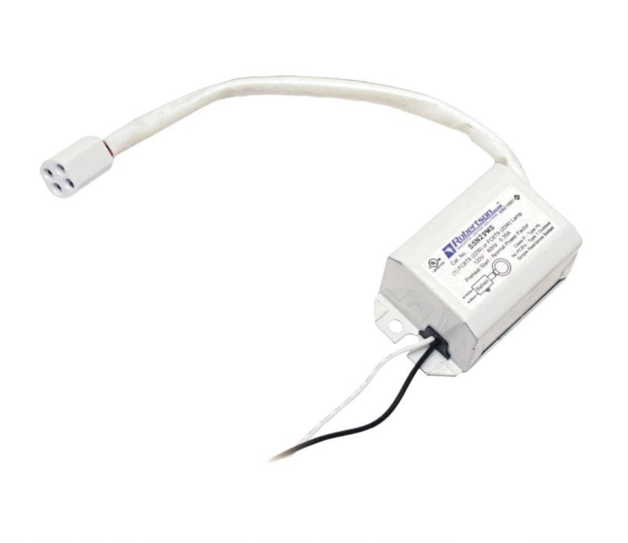 (1) Robertson 120V Preheat Start Ballast for Fluorescent Circline Lamps SSN2PWS