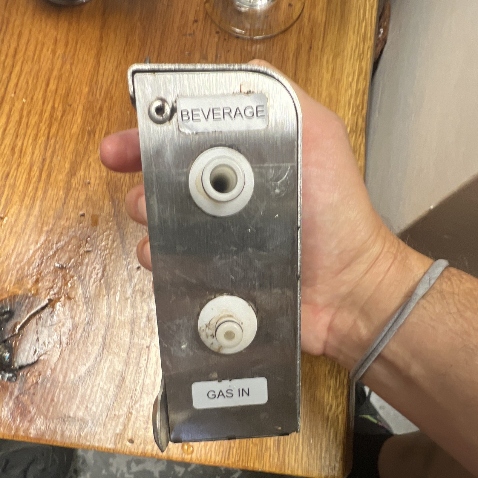 MICRO MATIC Nitrogen Gas Infusion Module MININIMV1, used.