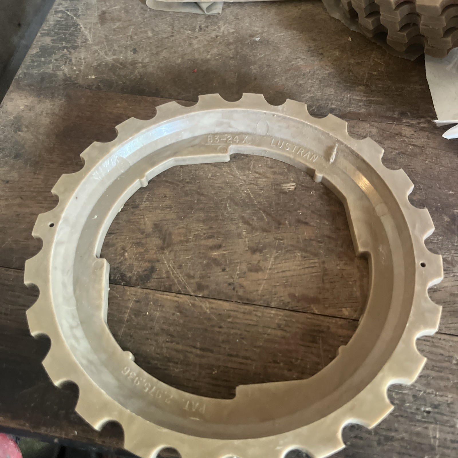 Used Lustran Plastic Seed Plate John Deere Planter B3-24X Allis Chalmers