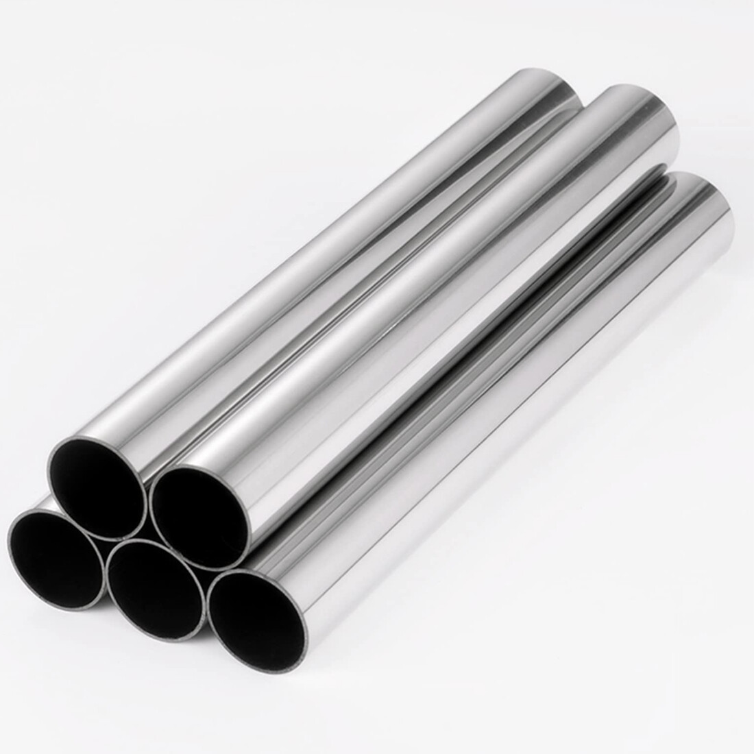 Stainless Steel Round Tube Length 300mm Metal Straight Pipe OD 8mm to 325mm