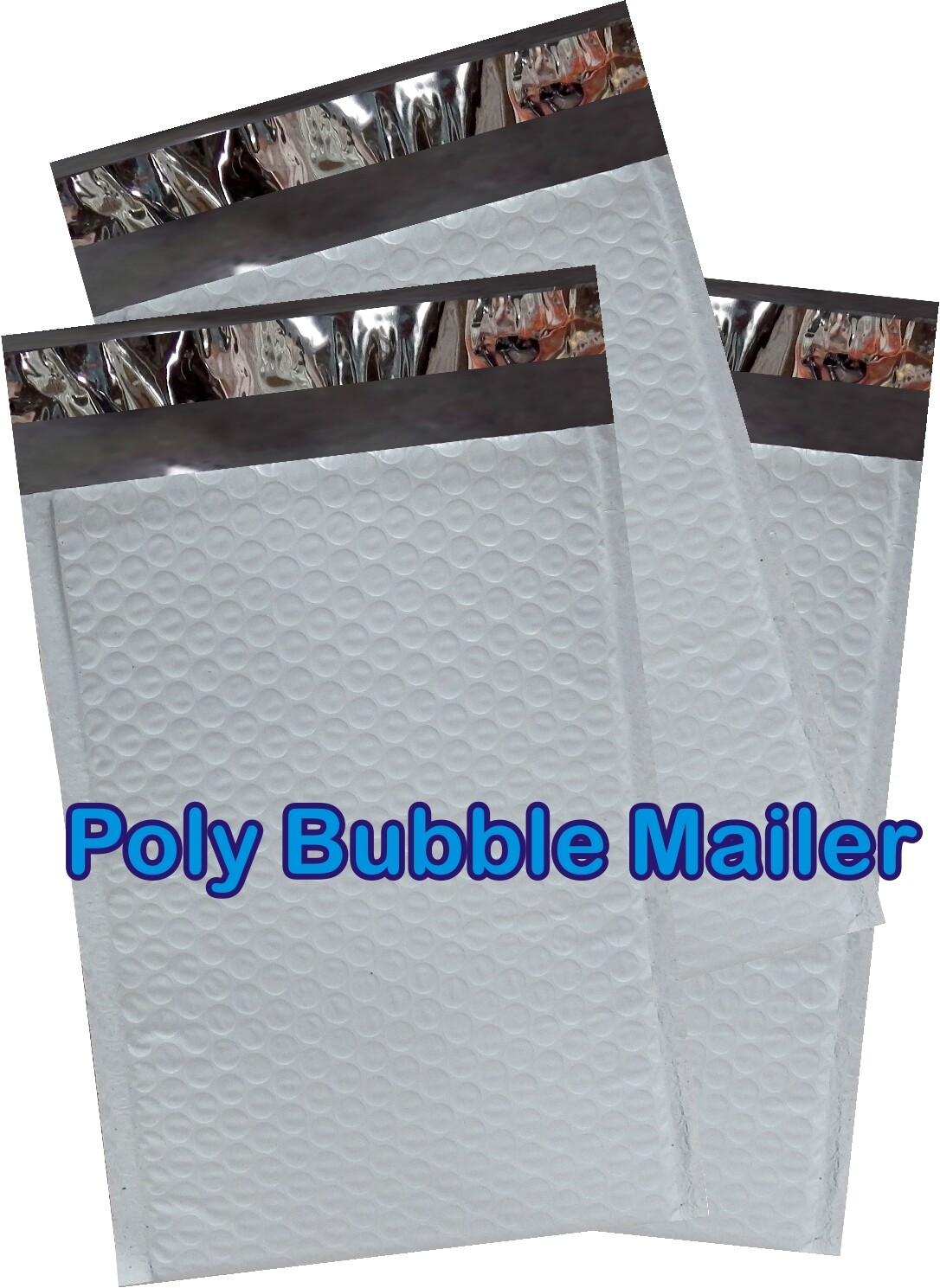PolycyberUSA 500 pcs #0000 Poly Bubble Envelopes Mailers (Inner 4×6)