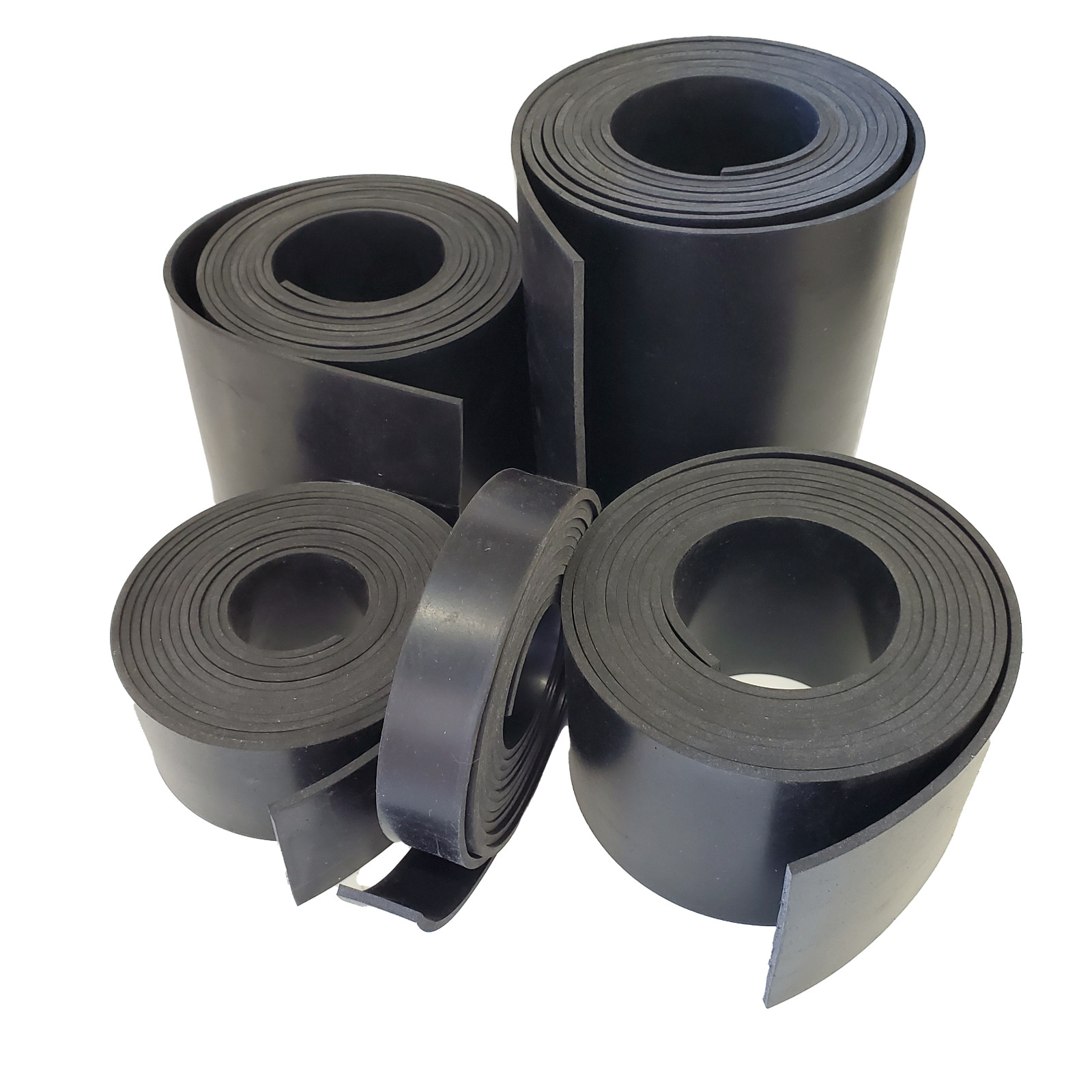 Neoprene Rubber Sheet Solid 3/32″ thick x 12″ wide x 36″ long 60A Duro, Black