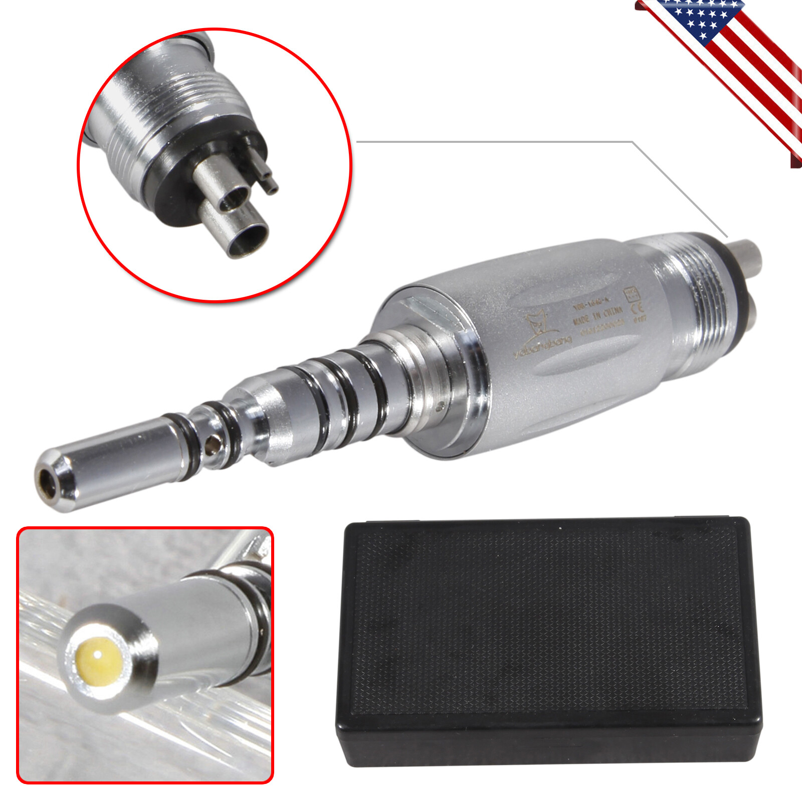 Dental KAVO Multiflex LUX LED Quick Coupler 4/6Hole fit Fiber Optic Handpiece