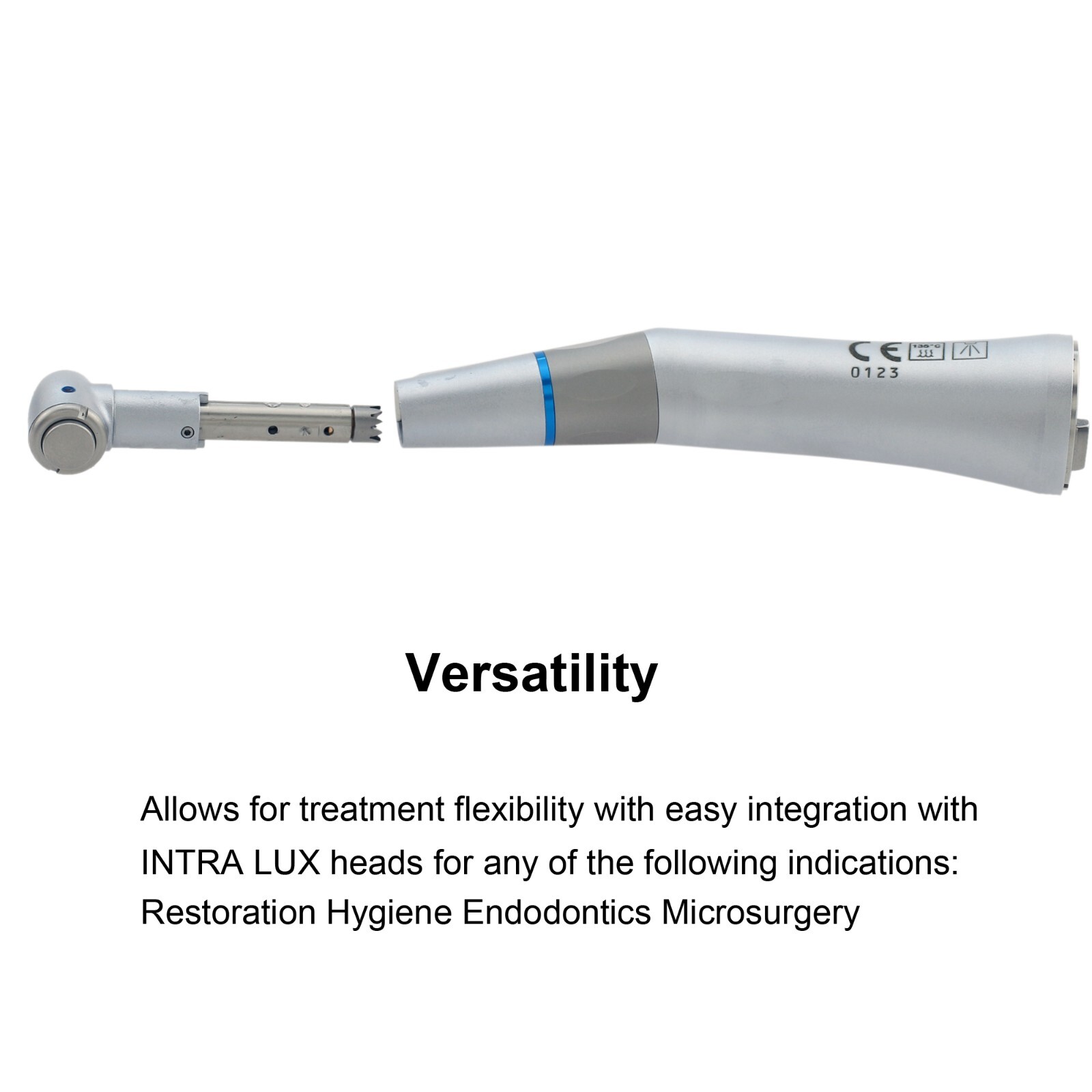 BEING Dental Fiber Optic Straight Handpiece Low Speed Contra Angle Air Motor 6H