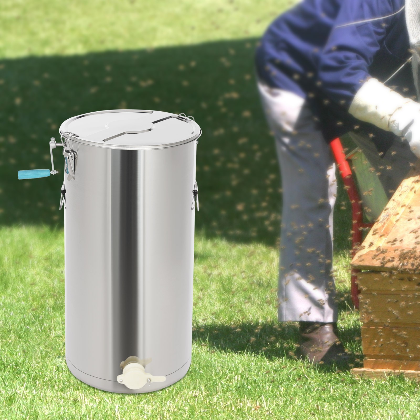 Honey Extractor Manual Honey Extractor Honey Spinner Drum Separator