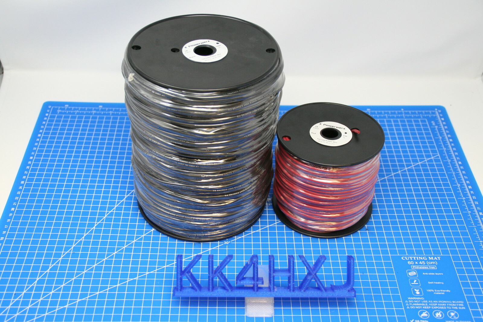 Powerwerx 18 Gauge Test Lead Wire – 18AWG – 5000V – Red/Black – 1ft/5ft/10ft