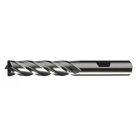 Cleveland C75026 6-Flute Hss Center Cutting Square Single End Mill Cleveland