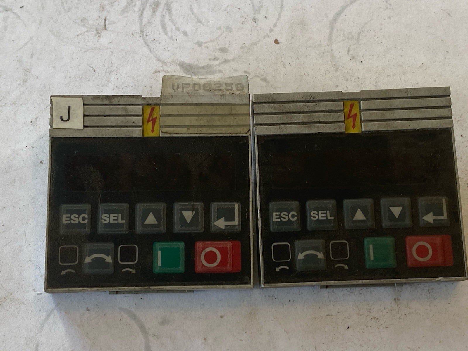 Lot Of 2 Allen Bradley 160-P1 PROGRAM KEYPAD MODULE 60 SSC DRIVE