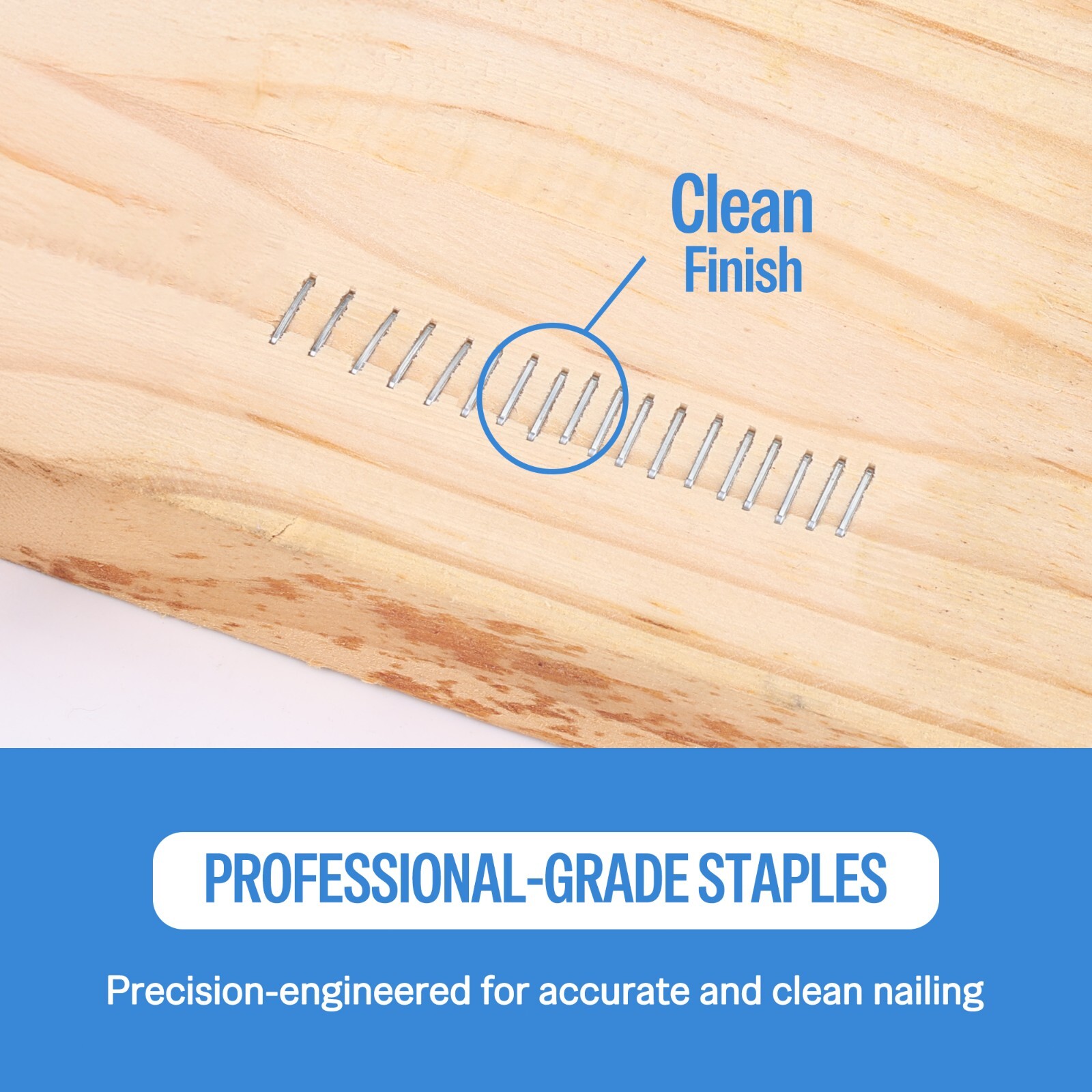 meite 22 Gauge Upholstery Staples 3/8″ Crown 3/16″ Leg Length Galvanized Staples