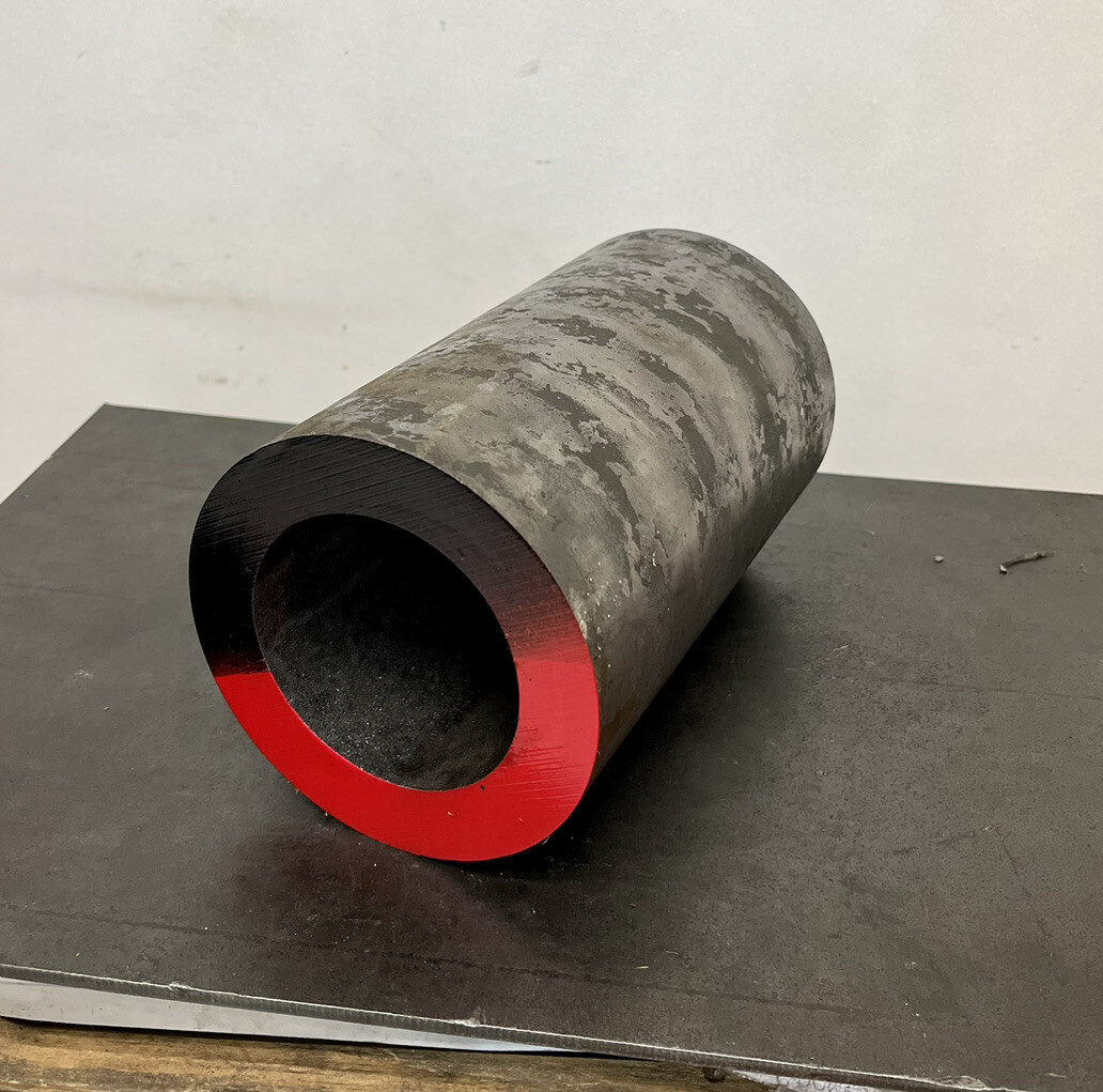 4140 Steel Tubing – 4.897″ OD x 3.229″ ID x 8″ Long – Alloy Tube – CNC Machining