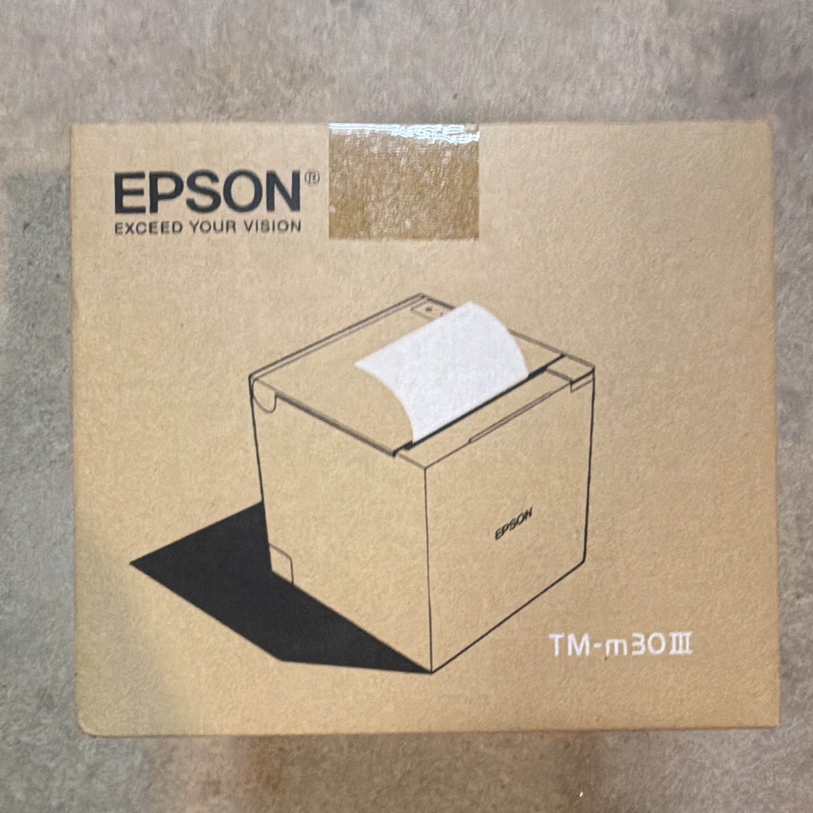 Epson TM-m30III Thermal 3in USB Receipt Printer JamFree Auto-Cutter iPhone