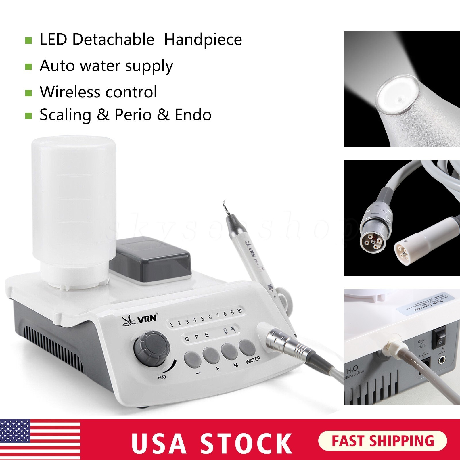 Woodpecker Style Dental Endo Apex Locator Endodontic Root Canal Finder Measure