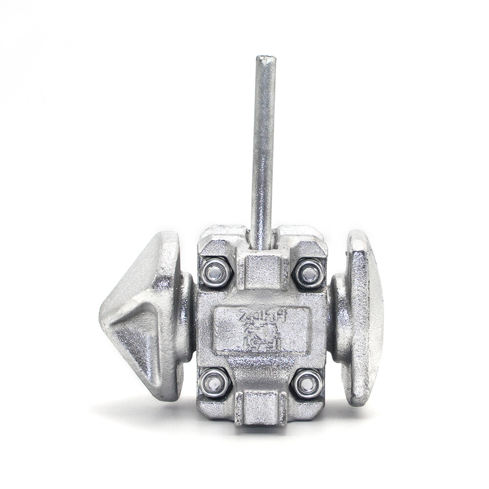4 Pcs 20′ 40 Sea Rail Shipping Container Manual Twist Lock Handlocking Casting