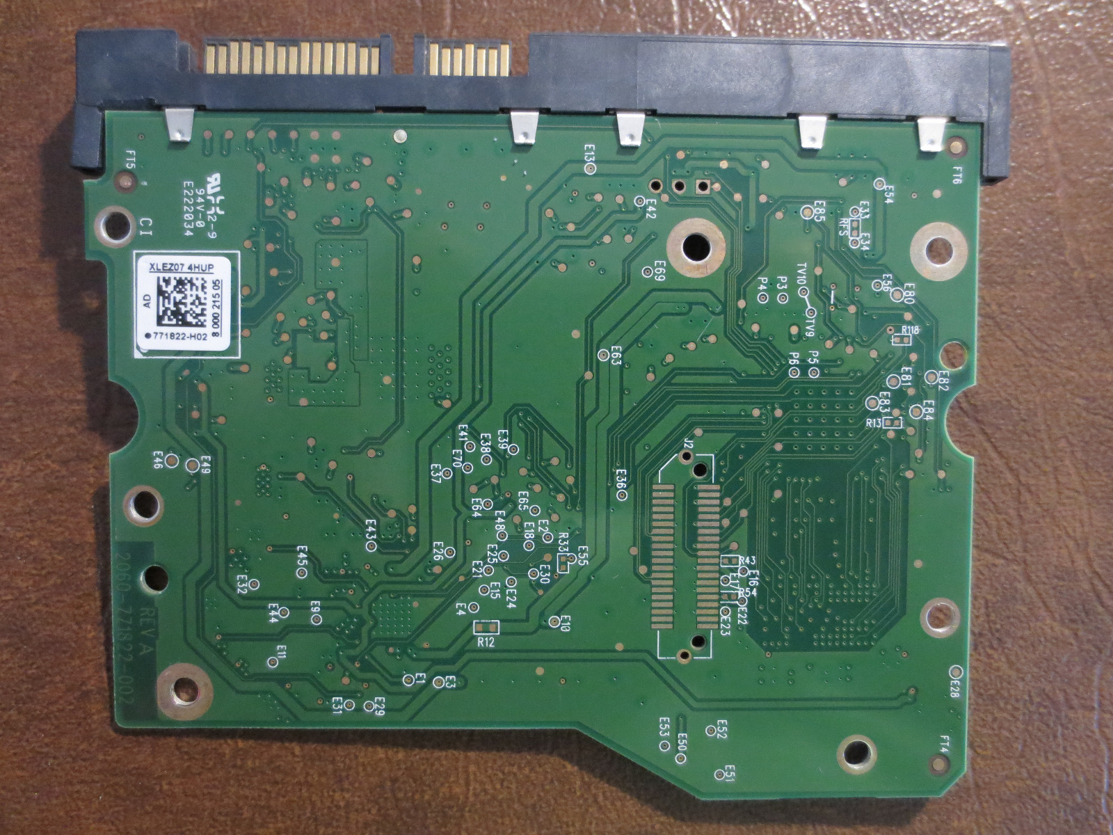 Western Digital WD4000FYYZ-01UL1B2 (771822-H02 AD) 4.0TB Sata 3.5″ PCB