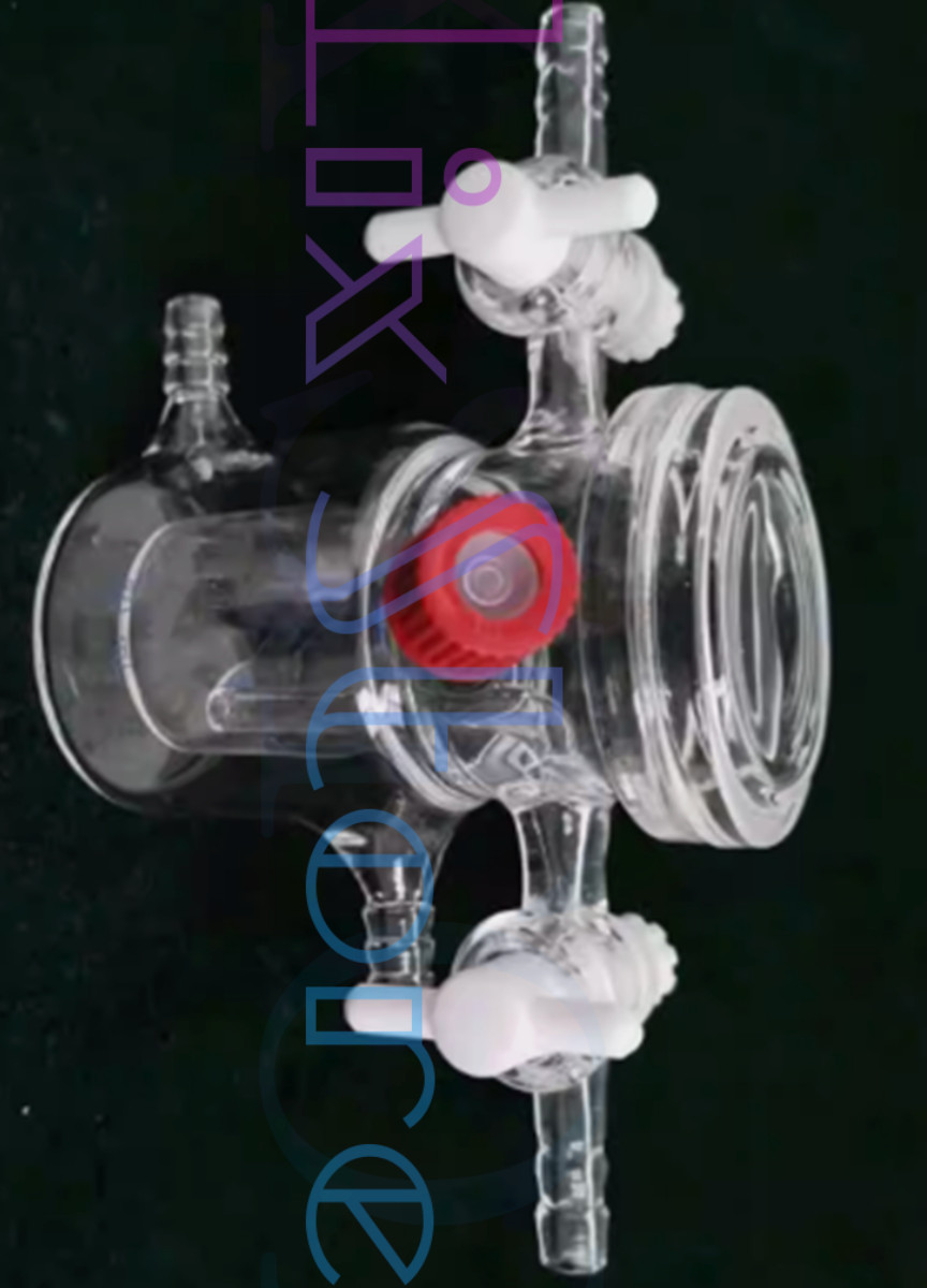 500ml Photocatalytic quartz reactor top-illuminated light reactor synthesize@yay