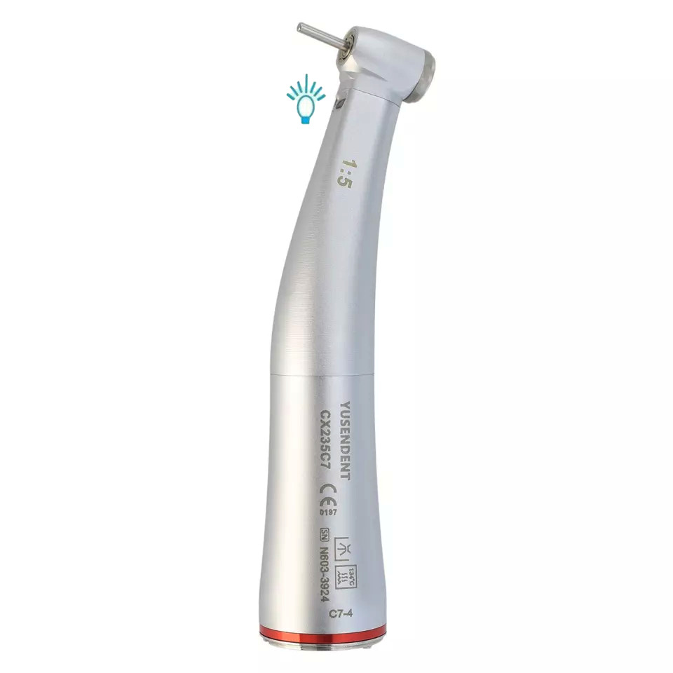 COXO Dental Electric Handpiece 1:5 Contra Angle Mini Head LED CX235C7-4 NSK Z85L
