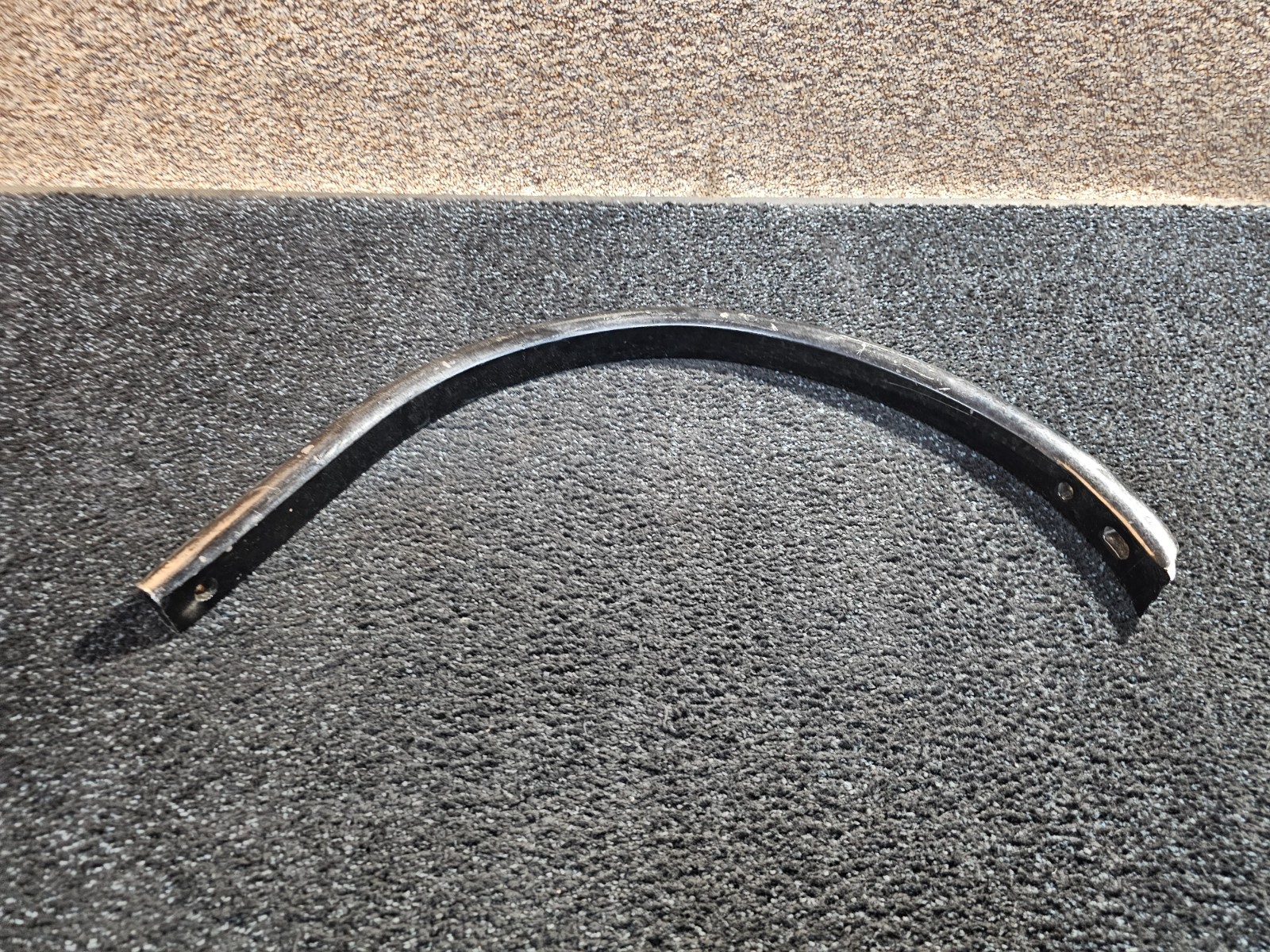 30-inch Long Flat Spring Standard , Black Powder Coated Finish