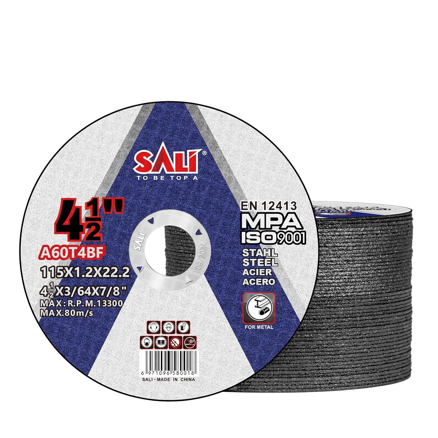 50 Pack Cut off Wheel 4 1/2 Inch Cutting Wheels 4-1/2″ X 3/64″ X 7/8″