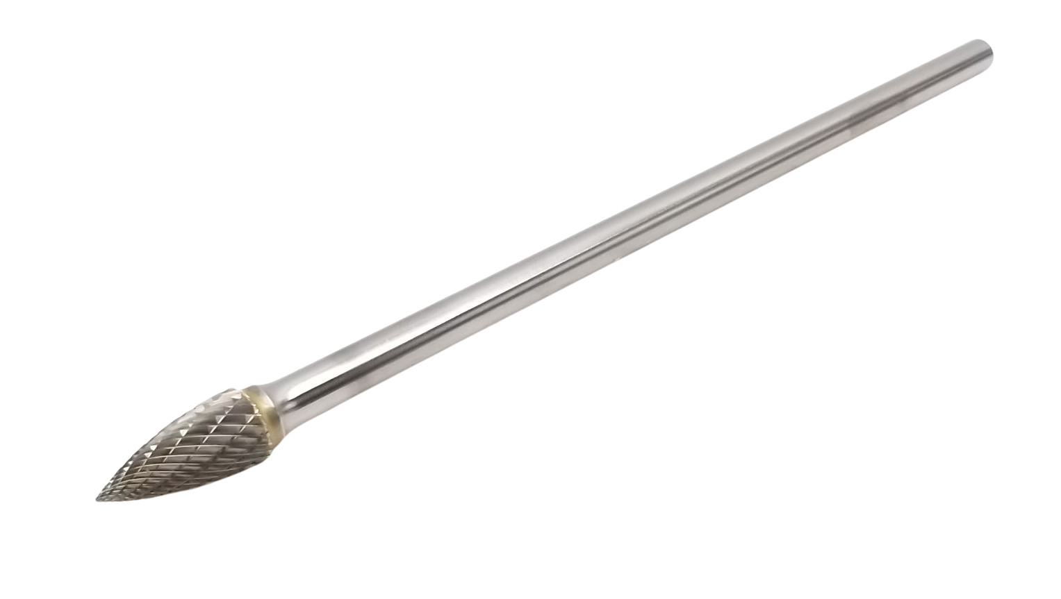 AA Abrasives SC-3L6 Carbide Burr 3/8 x 3/4 x 1/4 Double Cut 1/4″ Shank