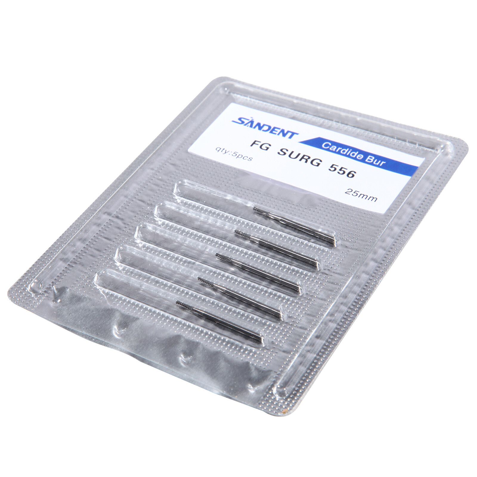 Dental Surgical FG #556 Straight Fissure Crosscut Carbide Burs High Speed Burs