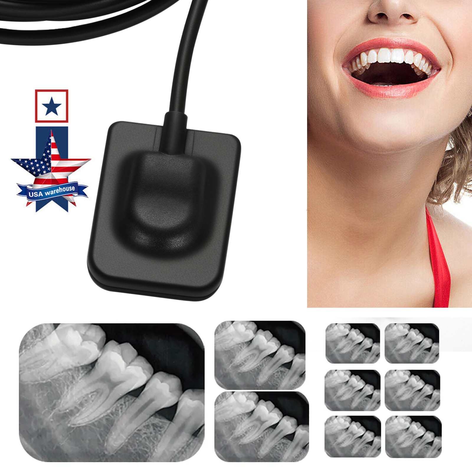 Dental X-Ray Holder Digital Xray Sensor Imaging System S15 Size Sensor Fit Twain