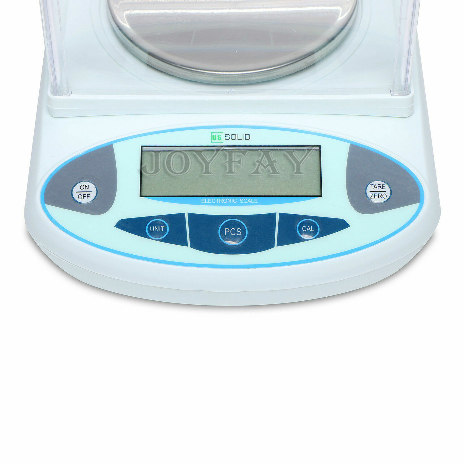 U.S. Solid Analytical Balance 2000 x 0.01 g 10mg Lab Digital Precision Scale