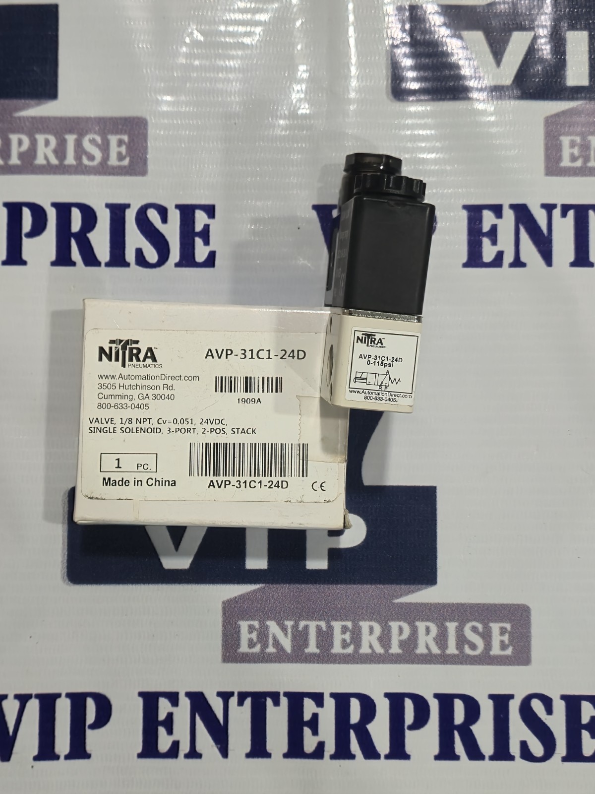 NITRA AVP-31C1-24D SOLENOID VALVE FREE FAST SHPPING