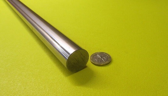 12L14 Metric Steel Ground Rod, 25 mm Diameter x 3 Foot Length
