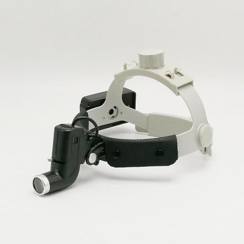 5W Dental Medical Headband LED Head Light Good Light Spot ENT Black US STOCK