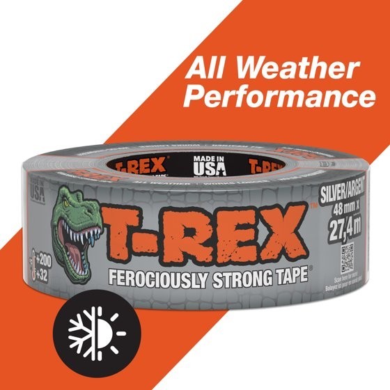 T-REX Original Duct Tape: 1.88 in. x 30 ft. (Gunmetal Gray)