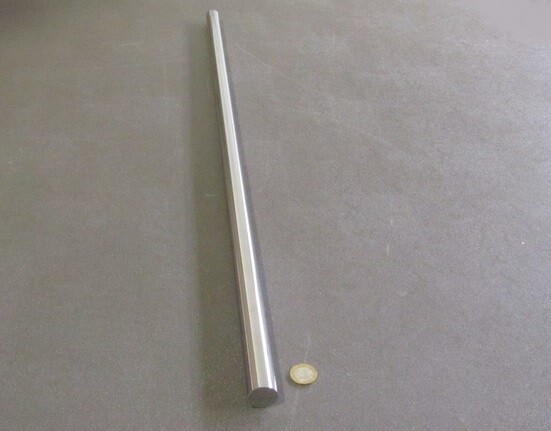 12L14 Metric Steel Ground Rod, 25 mm Diameter x 3 Foot Length
